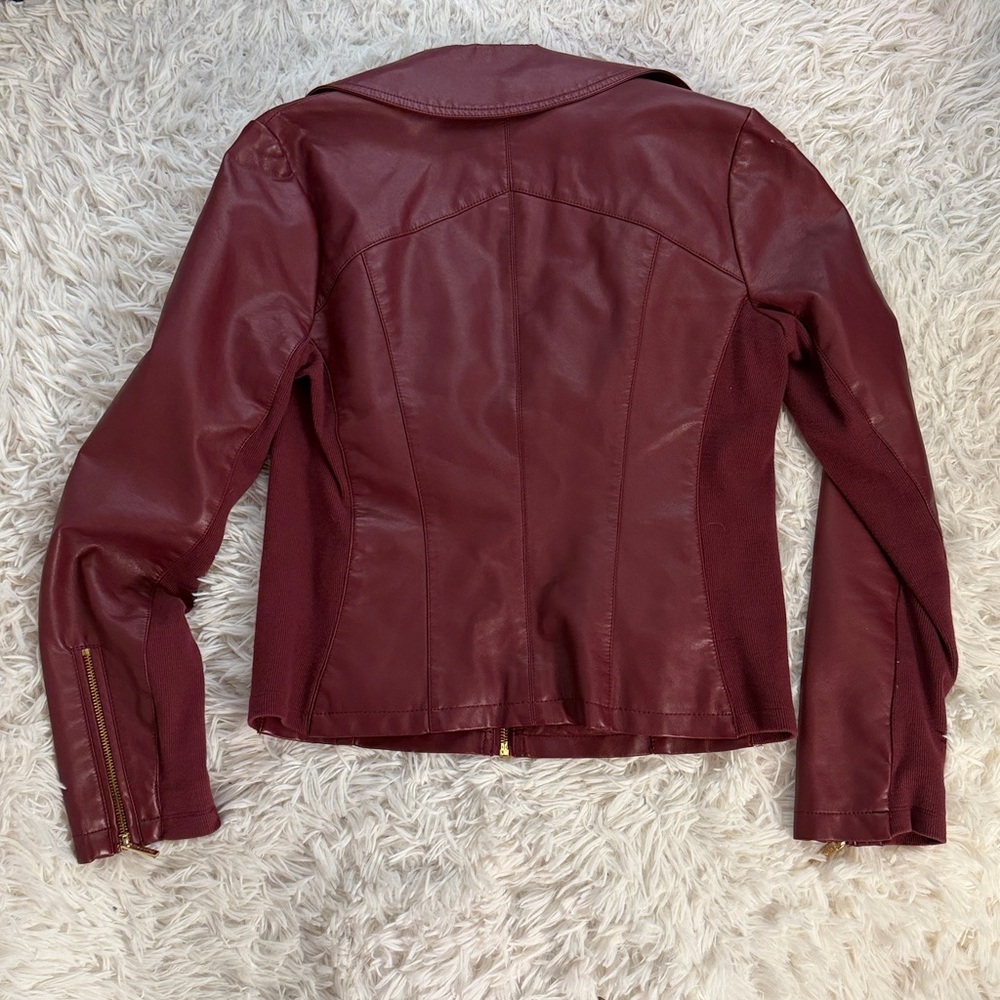 Calvin Klein Faux Leather Jacket - Picture 7 of 7